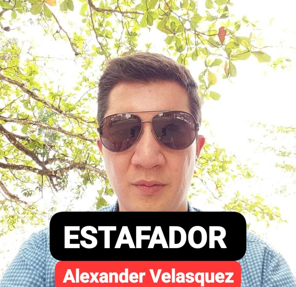 alexander Velasquez estafador